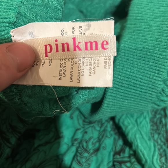 Pinkme bandana tube top dress. One size. Stretchy. - Picture 2 of 3